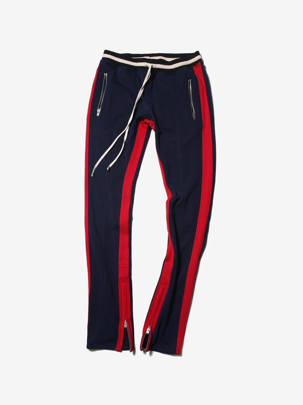 FEAR OF GOD NAVY/RED TRACK PANT