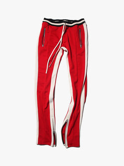 FEAR OF GOD RED/WHITE TRACK PANT